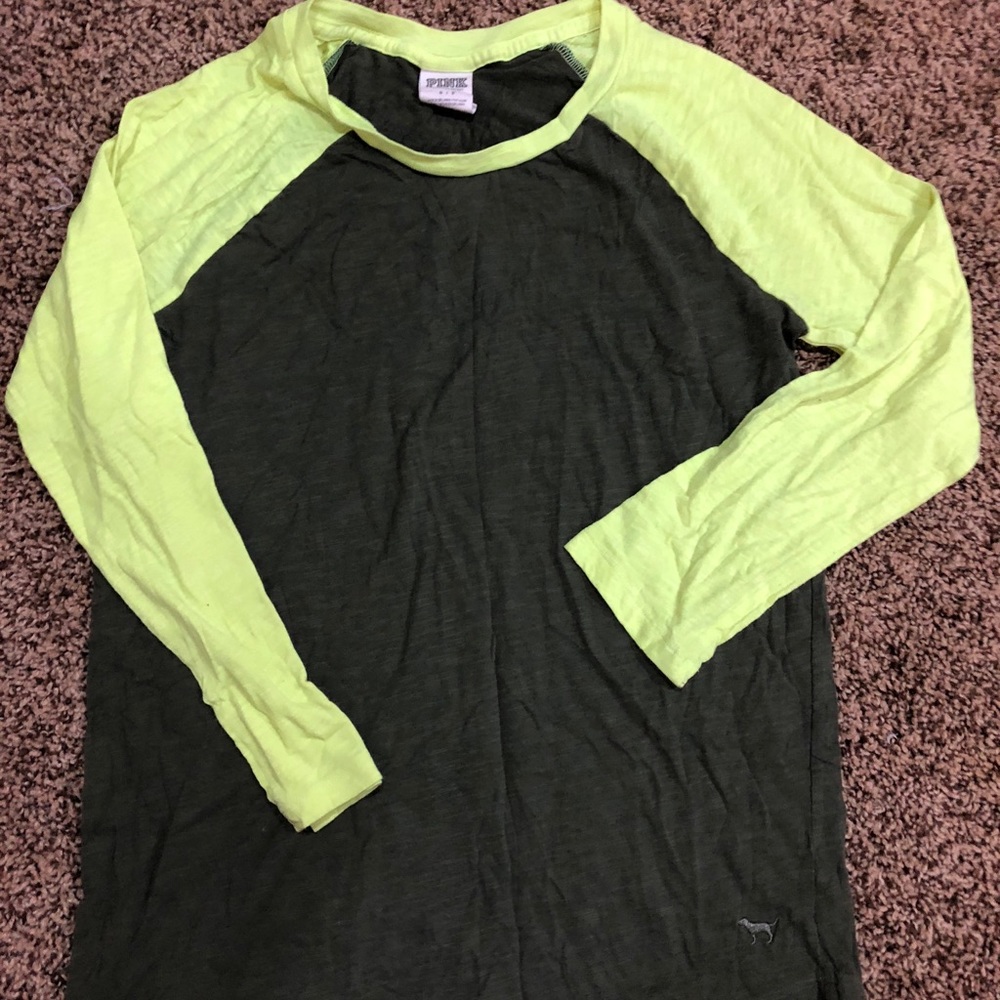 PINK baseball tee